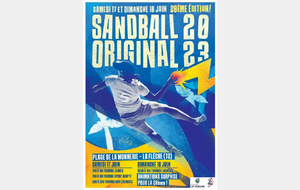 SANDBALL ORIGINAL 2023 - 20EME EDITION